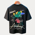 Funny Lizard Men's Summer Streetwear Tee